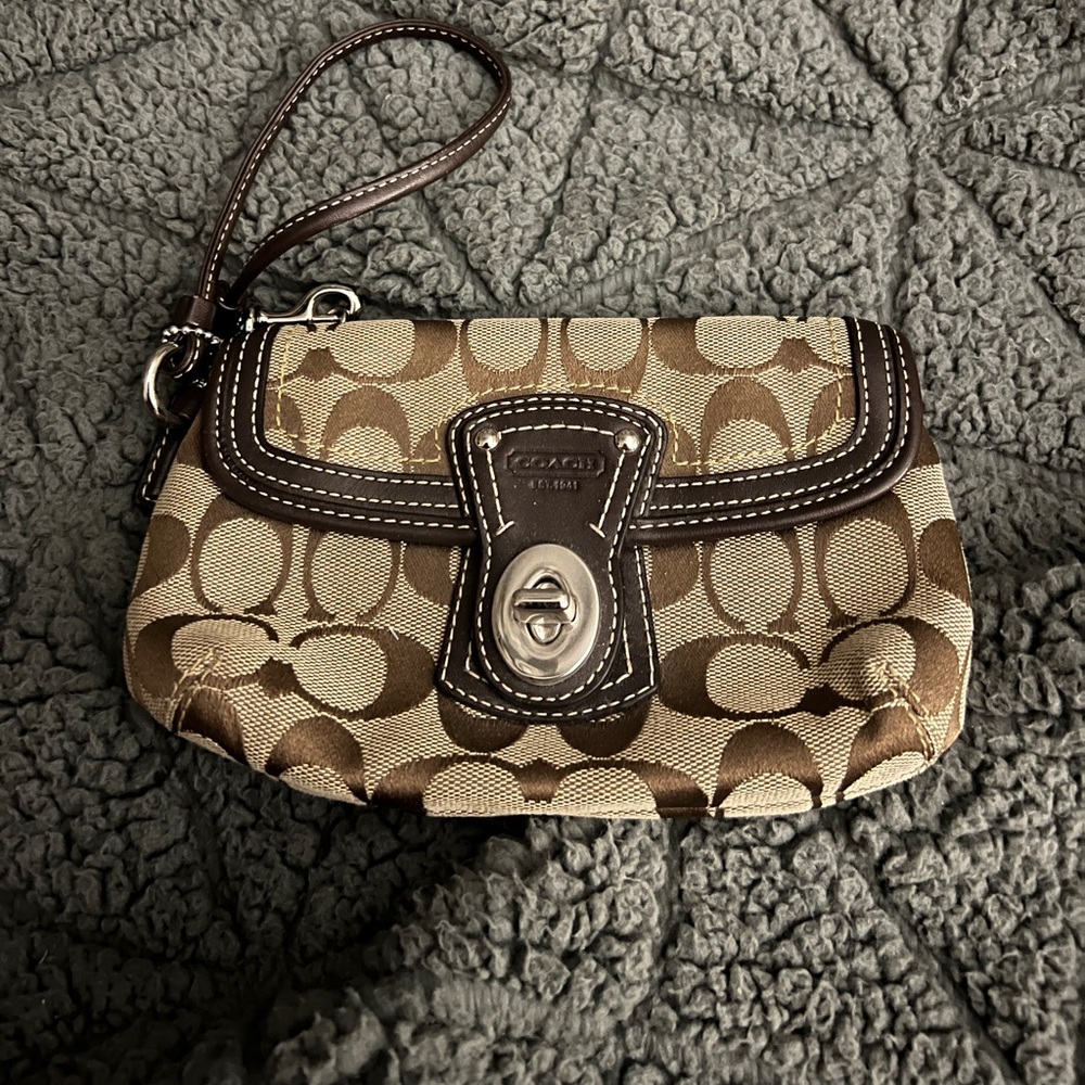 Coach wristlet